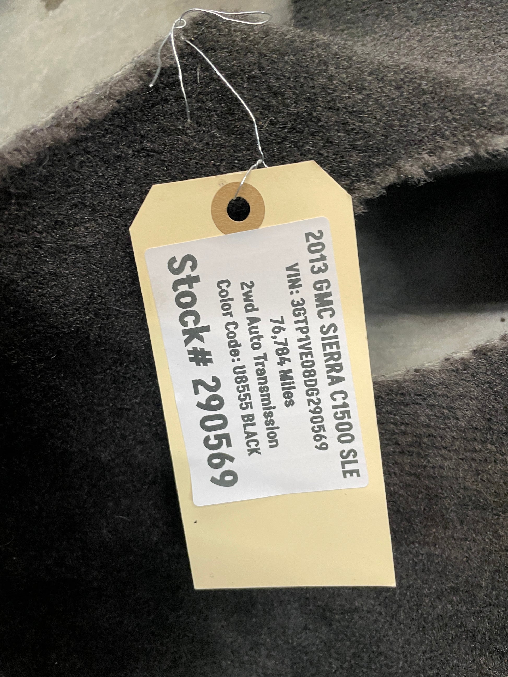 2013 GMC Sierra C1500 SLE Complete Floor Carpet OEM - Day's Parts Yard