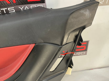 2004 Pontiac GTO RH Passenger Rear Interior Quarter Door Panel Trim Red OEM