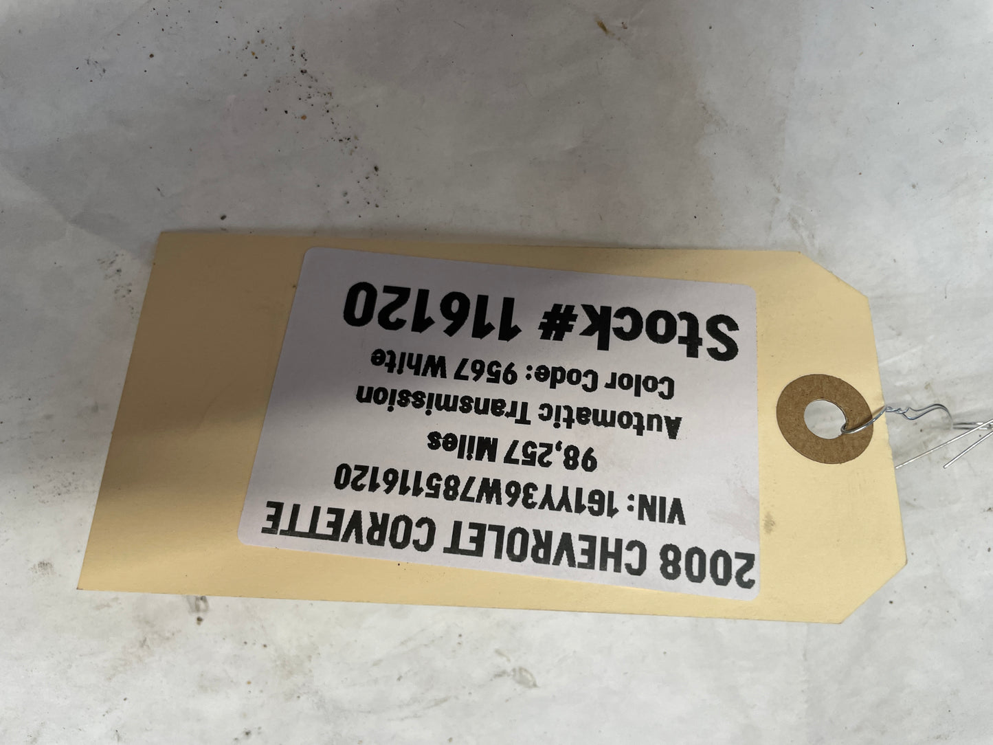 2008 Chevy Corvette EVAP Lines OEM - Day's Parts Yard