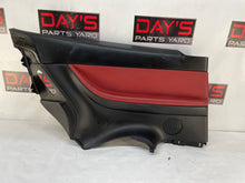 2004 Pontiac GTO LH Driver Rear Interior Quarter Door Panel Red OEM