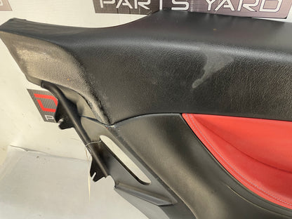 2004 Pontiac GTO LH Driver Rear Interior Quarter Door Panel Red OEM