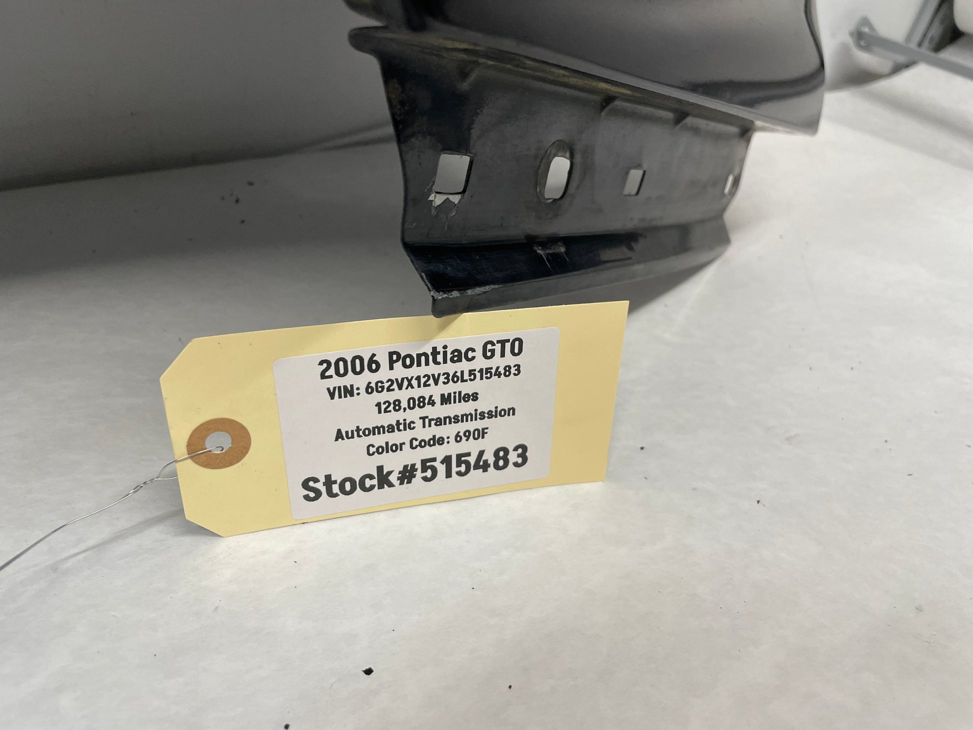 2006 Pontiac GTO RH Passenger Fender OEM - Day's Parts Yard