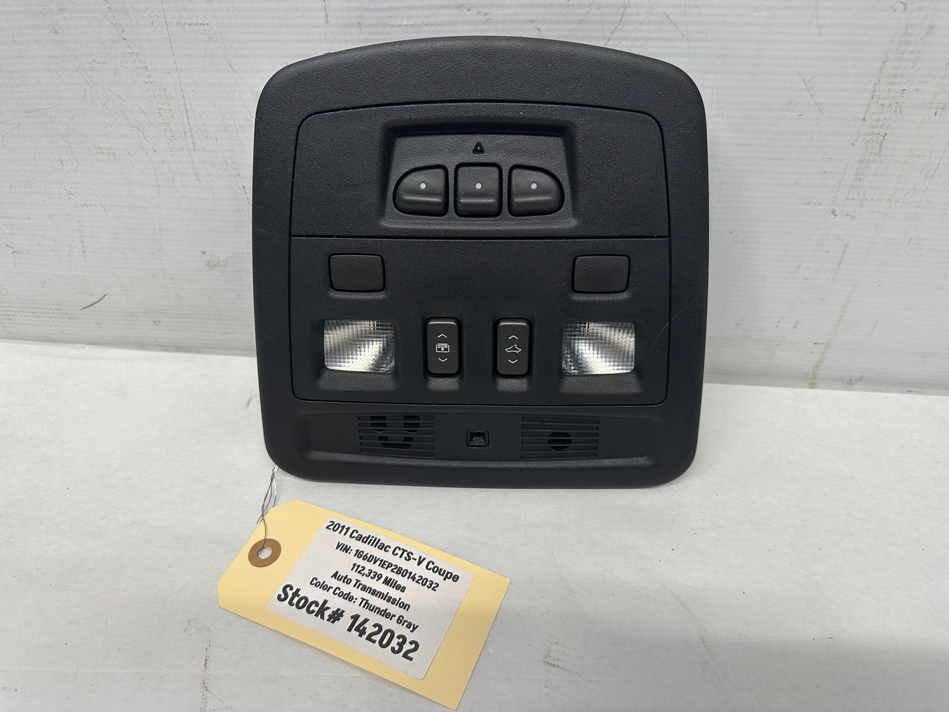 2011 Cadillac CTS-V Coupe Front Over Head Overhead Console Dome Light OEM - Day's Parts Yard