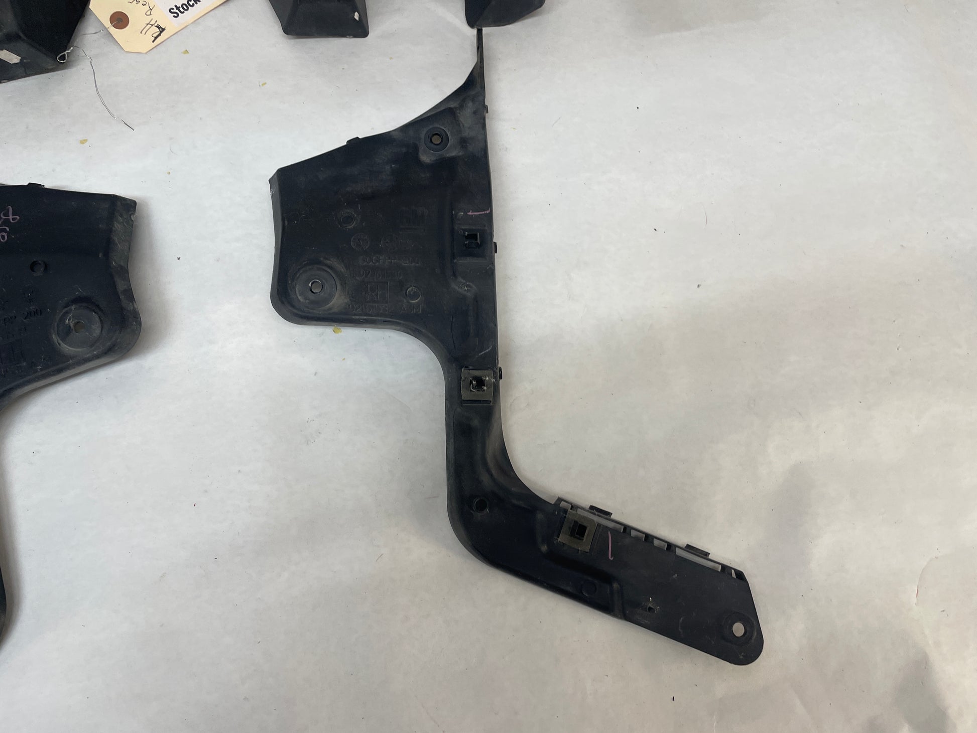 2009 Pontiac G8 GT Complete Rear Bumper Brackets Mounts Supports Guides Set OEM - Day's Parts Yard