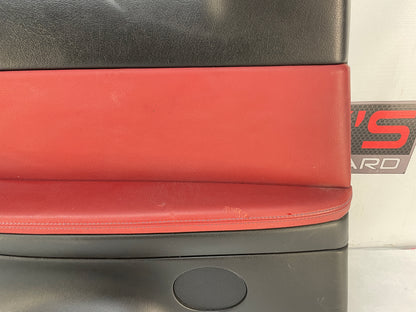 2004 Pontiac GTO LH Driver Rear Interior Quarter Door Panel Red OEM
