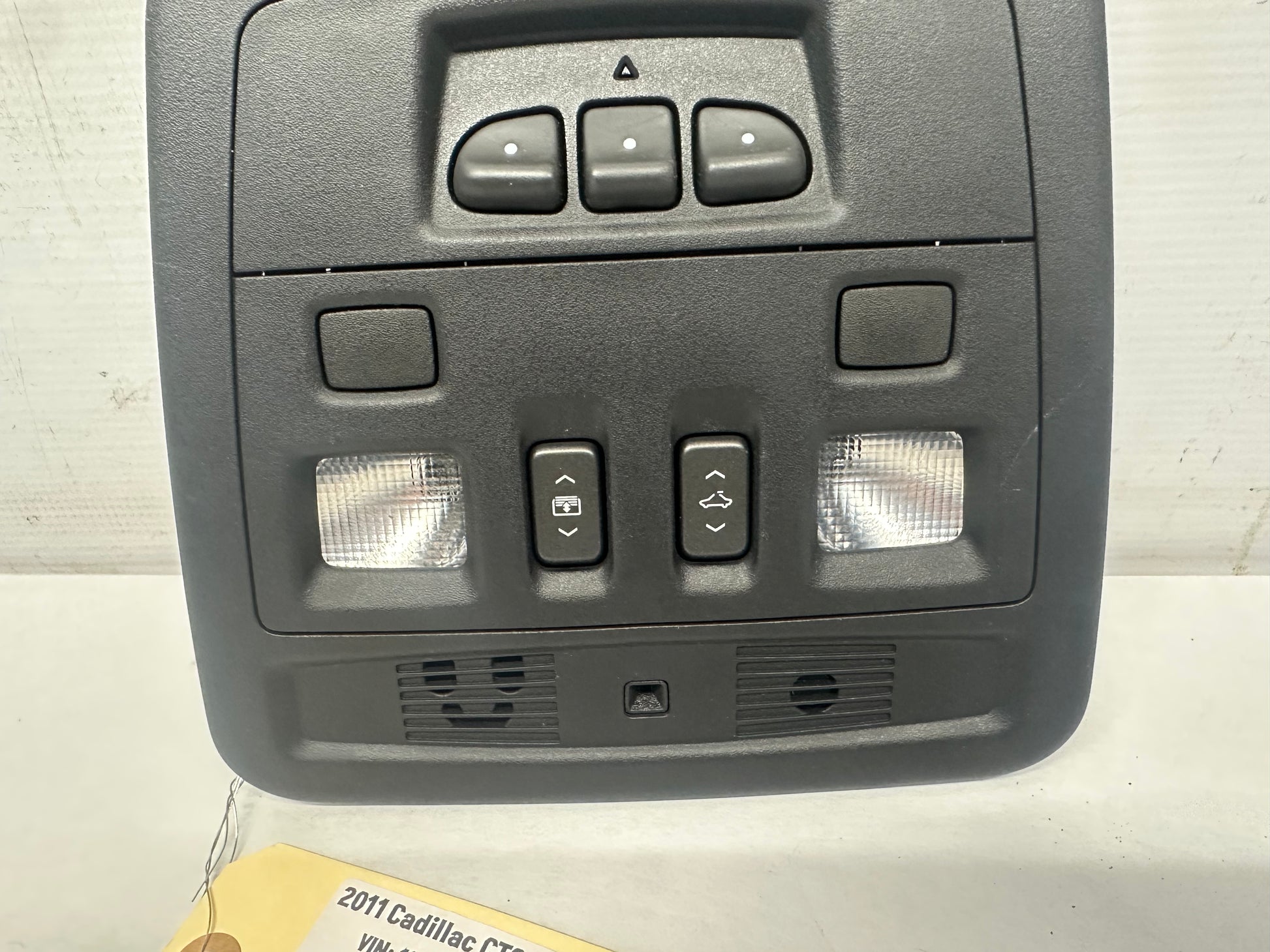 2011 Cadillac CTS-V Coupe Front Over Head Overhead Console Dome Light OEM - Day's Parts Yard