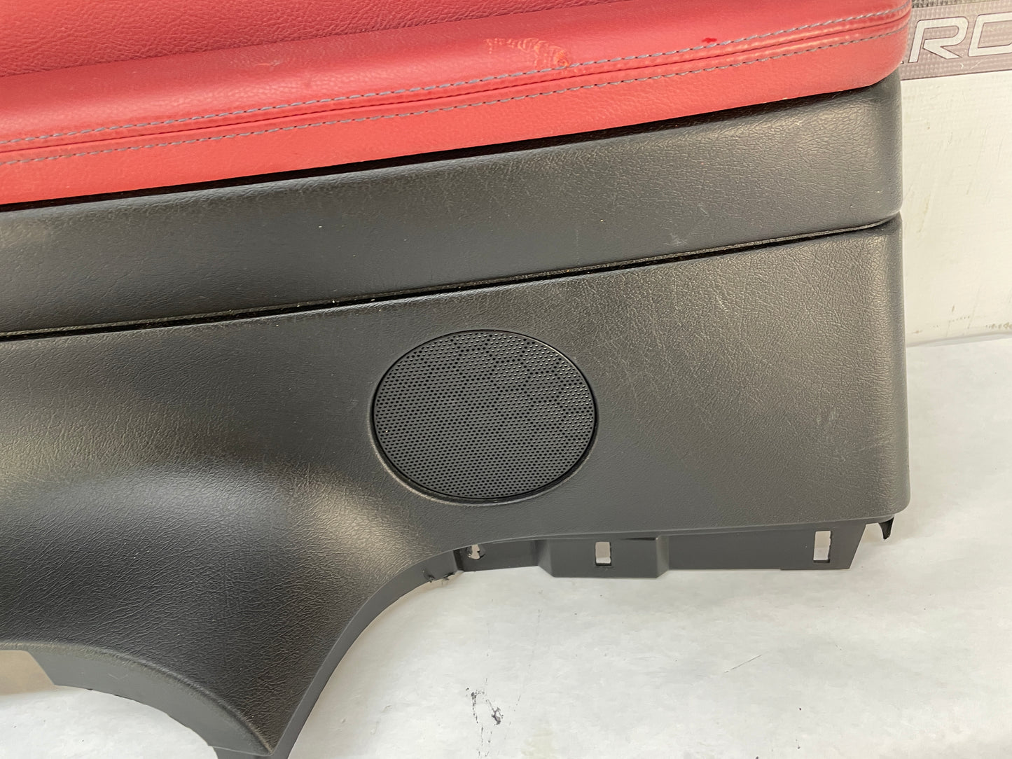 2004 Pontiac GTO LH Driver Rear Interior Quarter Door Panel Red OEM