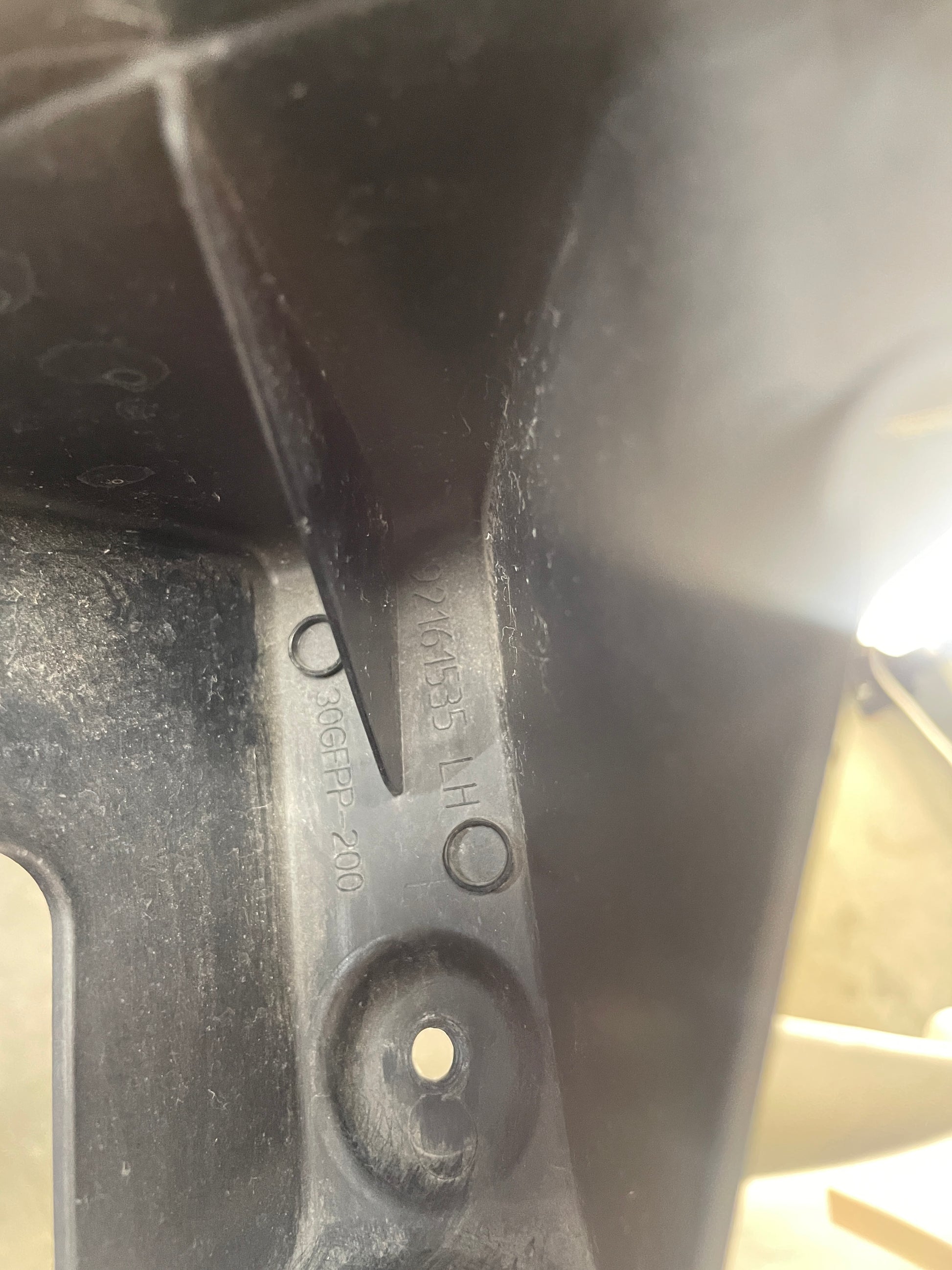 2009 Pontiac G8 GT Complete Rear Bumper Brackets Mounts Supports Guides Set OEM - Day's Parts Yard