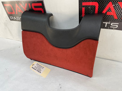 2004 Pontiac GTO Red Suede Knee Bolster Fuse Cover OEM