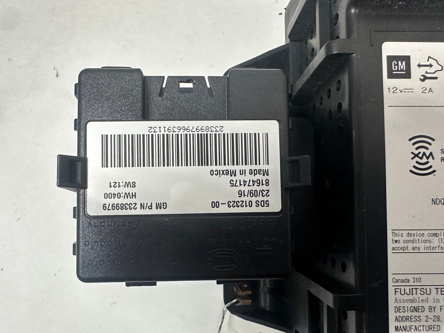 2011 Cadillac CTS-V Coupe Radio Receiver w/ Amber Interior Light Control Module OEM - Day's Parts Yard