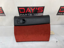 2004 Pontiac GTO Glove Box Assembly Compartment Red Suede OEM