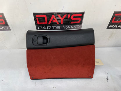 2004 Pontiac GTO Glove Box Assembly Compartment Red Suede OEM