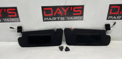 2006 Pontiac GTO RH & LH Sun Visors Sunvisors w/ Clips OEM - Day's Parts Yard