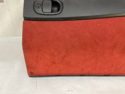 2004 Pontiac GTO Glove Box Assembly Compartment Red Suede OEM