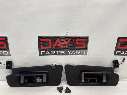 2006 Pontiac GTO RH & LH Sun Visors Sunvisors w/ Clips OEM - Day's Parts Yard
