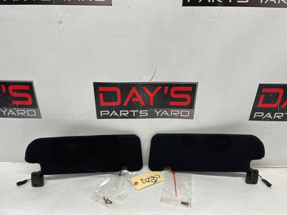2006 Pontiac GTO RH & LH Sun Visors Sunvisors w/ Clips OEM - Day's Parts Yard