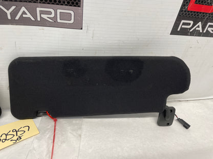 2006 Pontiac GTO RH & LH Sun Visors Sunvisors w/ Clips OEM - Day's Parts Yard