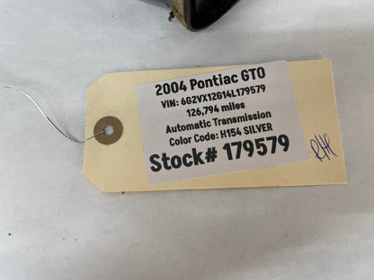 2004 Pontiac GTO RH Passenger Door Panel HVAC Vent OEM