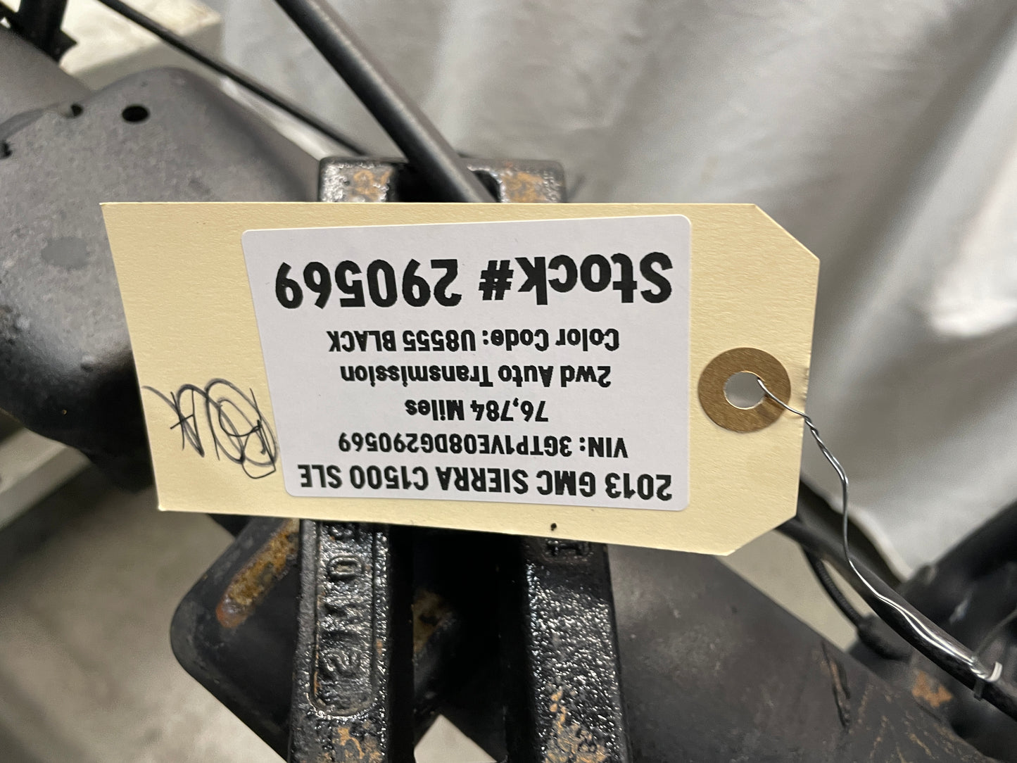 2013 GMC Sierra C1500 SLE Rear End Axle Carrier Rearend Differential OEM - Day's Parts Yard