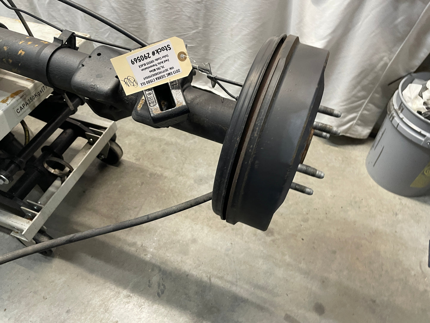 2013 GMC Sierra C1500 SLE Rear End Axle Carrier Rearend Differential OEM - Day's Parts Yard