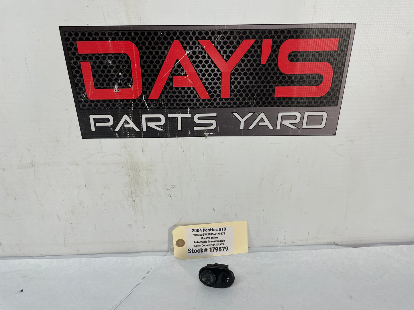 2004 Pontiac GTO Door Panel Mirror Control Switch OEM