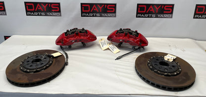 ADD REARS 2019 Chevy Camaro ZL1 1LE Front Brembo Calipers w/ Rotors OEM - Day's Parts Yard