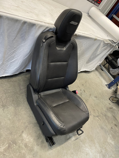 2010 Chevy Camaro SS RH Passenger Front Seat Black Leather OEM