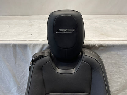 2010 Chevy Camaro SS RH Passenger Front Seat Black Leather OEM