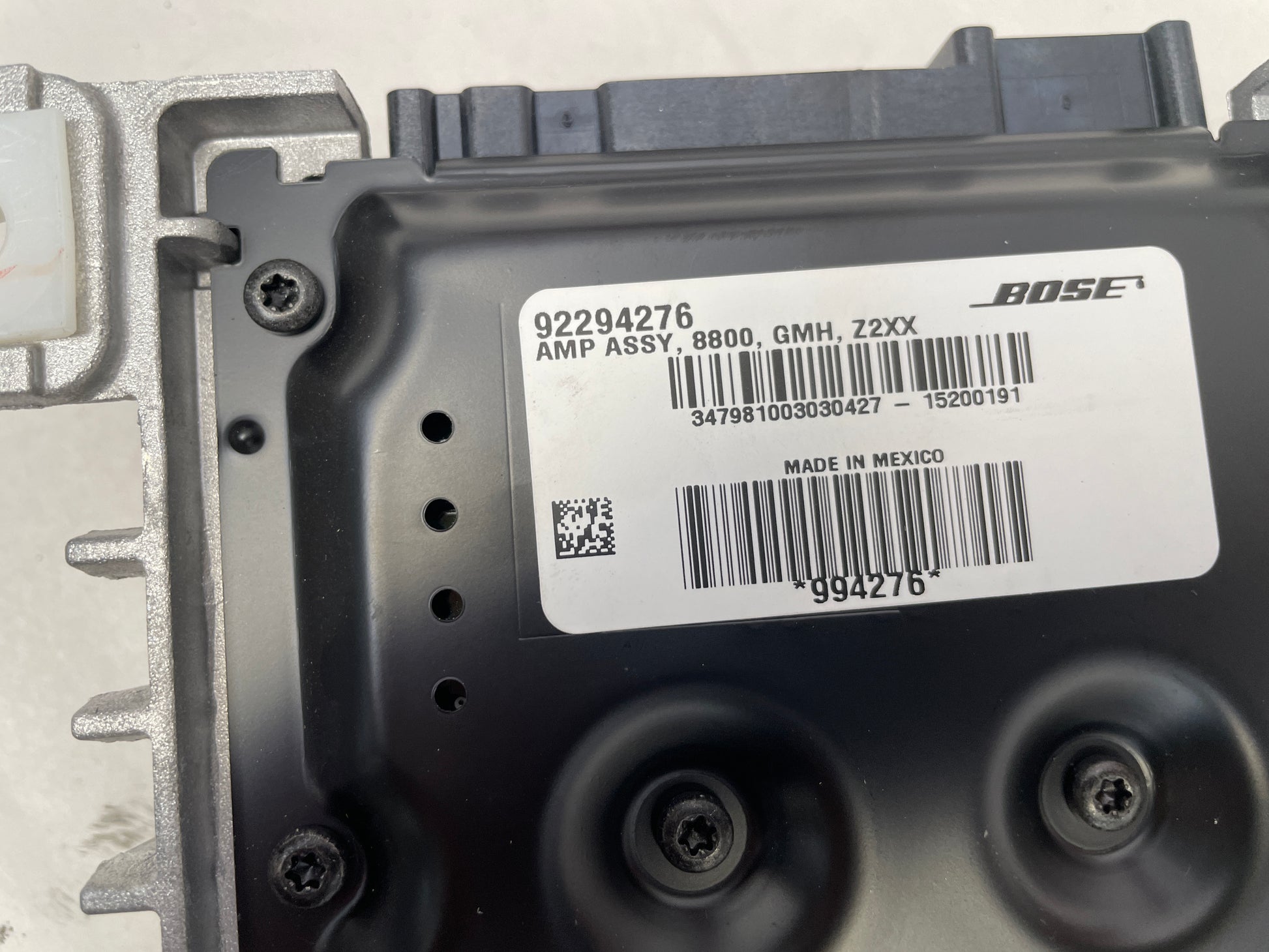 2016 Chevy SS Sedan Bose Radio Amplifier Amp OEM - Day's Parts Yard