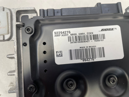2016 Chevy SS Sedan Bose Radio Amplifier Amp OEM - Day's Parts Yard