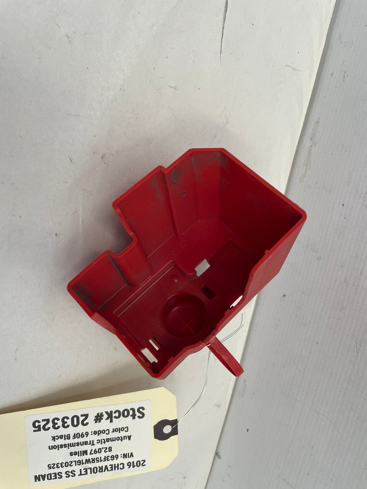 2016 Chevy SS Sedan Positive Battery Jump Start Cover OEM - Day's Parts Yard