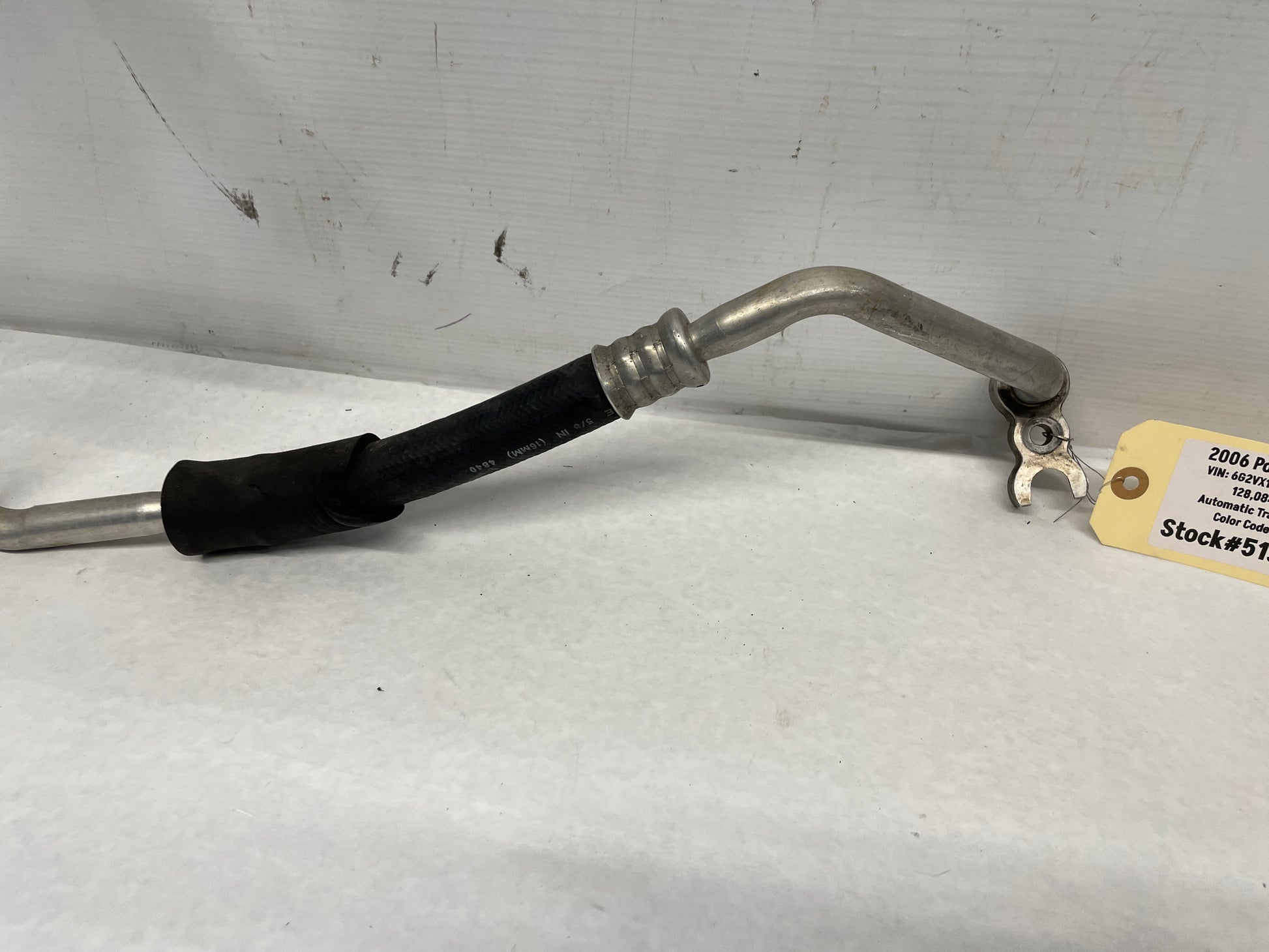 2006 Pontiac GTO AC A/C Air Conditioner Line Hose Tube OEM - Day's Parts Yard