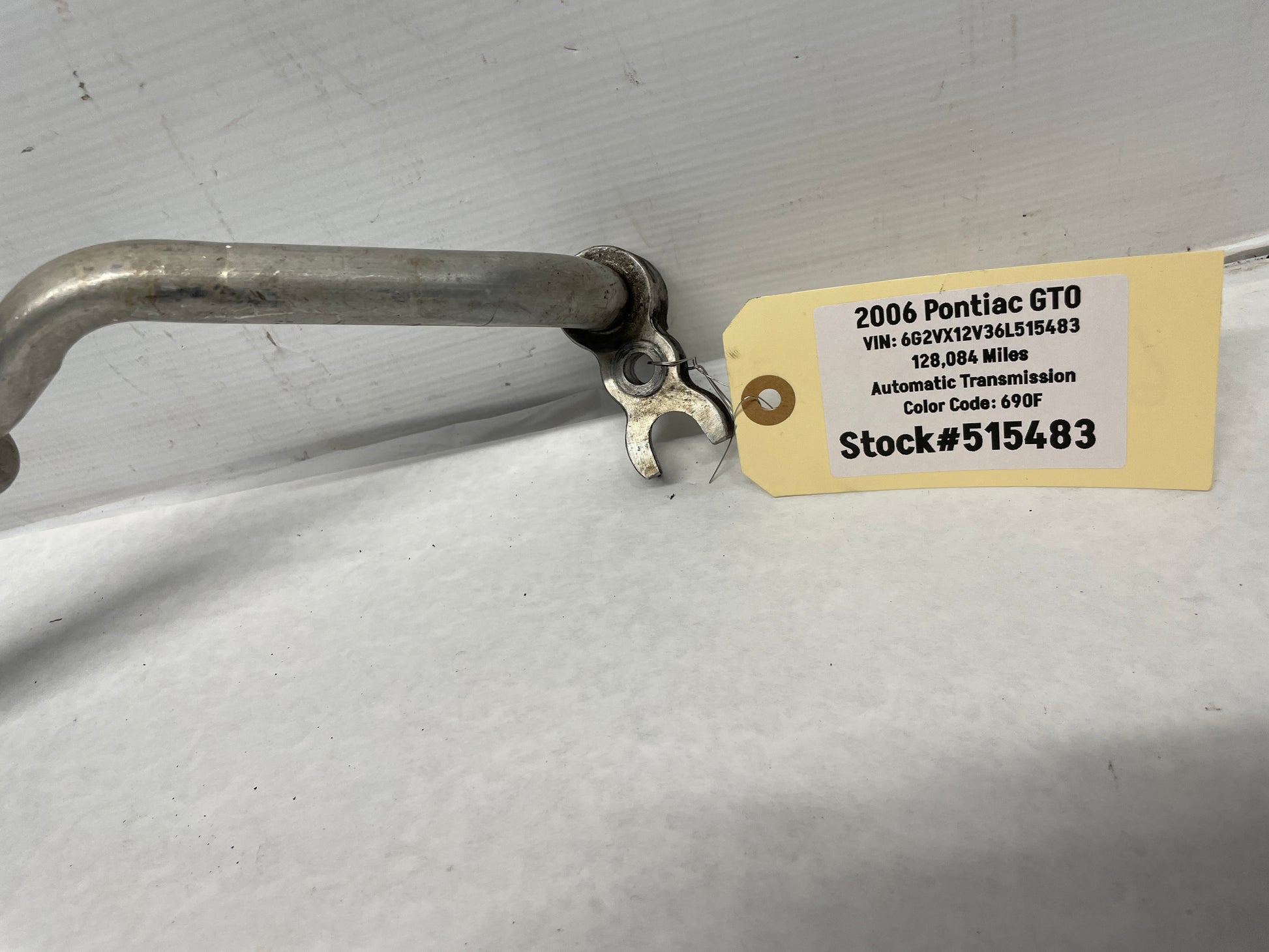 2006 Pontiac GTO AC A/C Air Conditioner Line Hose Tube OEM - Day's Parts Yard