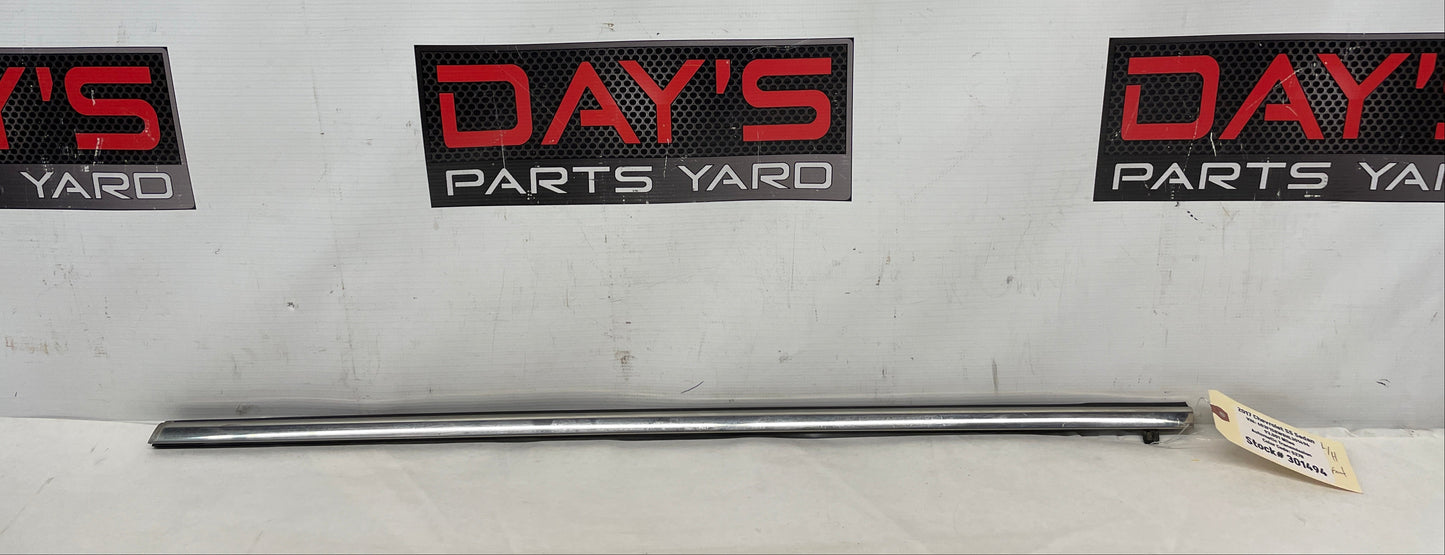 2017 Chevy SS Sedan LH Driver Front Window Door Belt Reveal Molding Trim OEM - Day's Parts Yard