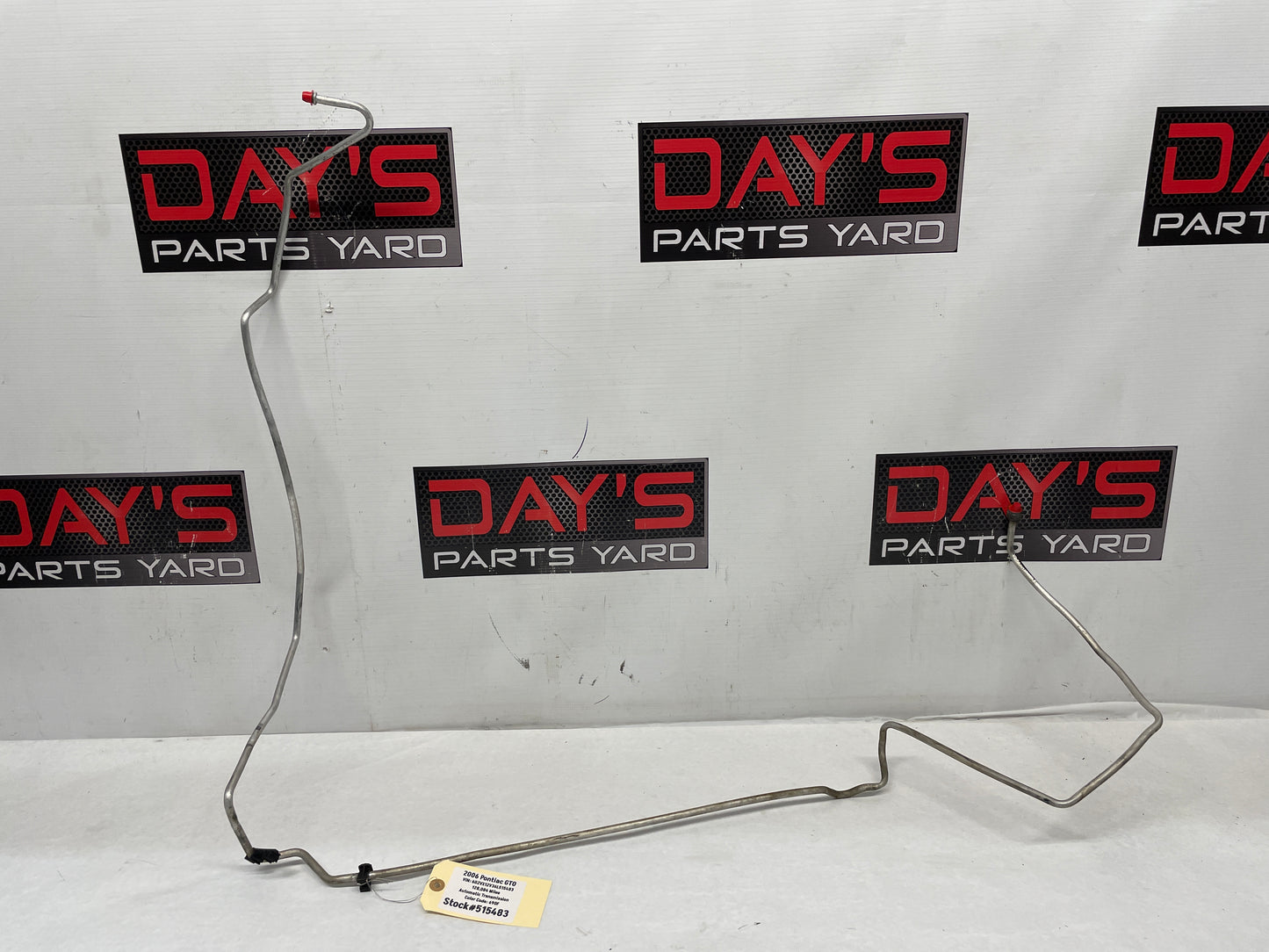 2006 Pontiac GTO AC A/C Air Conditioner Line Hose Tube OEM - Day's Parts Yard