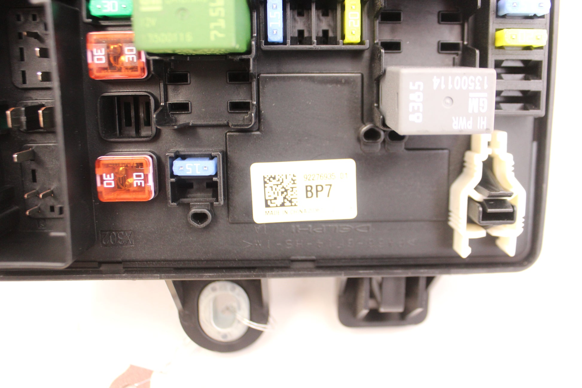 2017 Chevy SS Sedan Rear Fuse Box Relay Panel  OEM - Day's Parts Yard