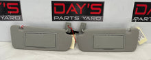 2016 Chevy SS Sedan RH & LH Sun Visors Sunvisor w/ Clips OEM - Day's Parts Yard