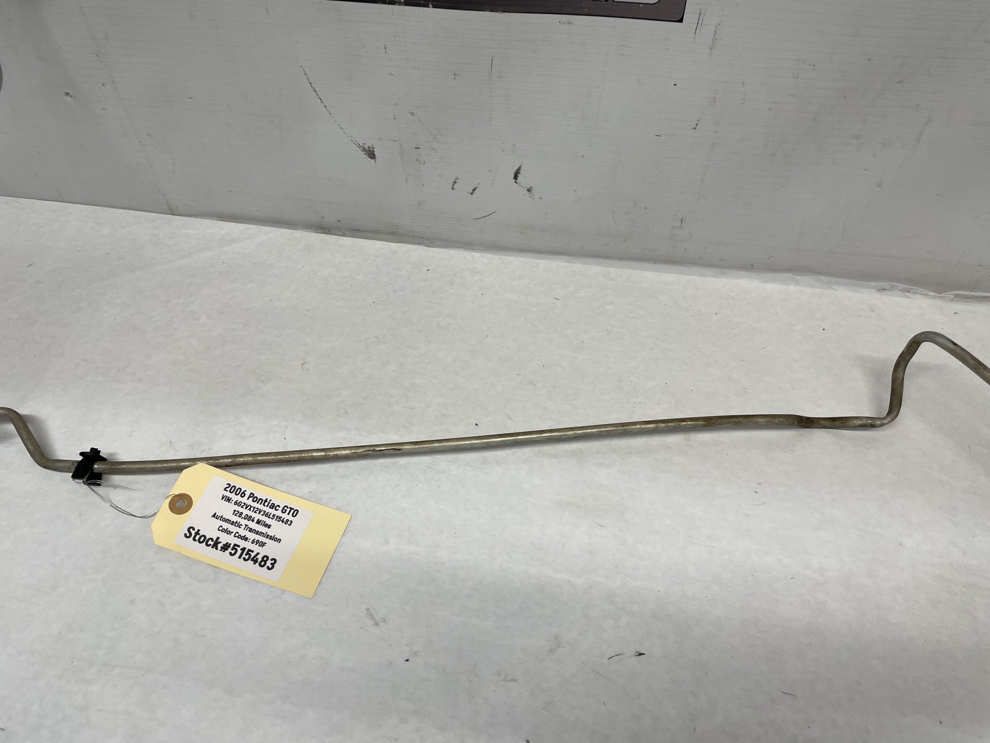 2006 Pontiac GTO AC A/C Air Conditioner Line Hose Tube OEM - Day's Parts Yard