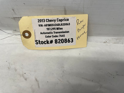 2013 Chevy Caprice Rear Bumper License Plate Wire Wiring Harness OEM - Day's Parts Yard