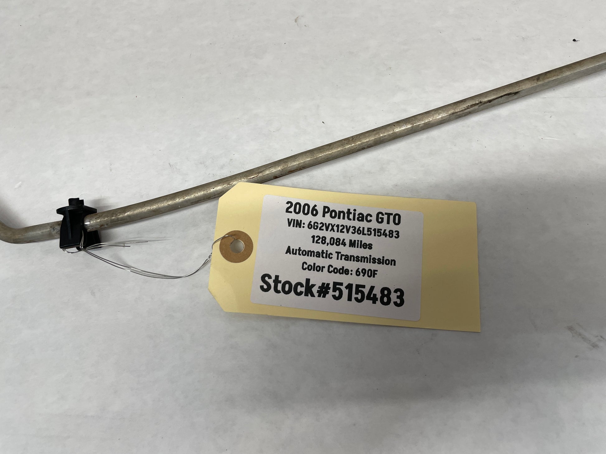 2006 Pontiac GTO AC A/C Air Conditioner Line Hose Tube OEM - Day's Parts Yard