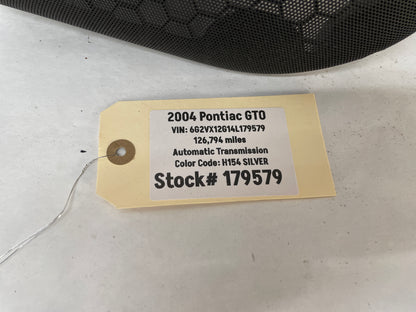 2004 Pontiac GTO LH Driver Interior Door Panel Speaker Grille Cover OEM