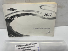 2017 Chevy SS Sedan Owner Manual Book OEM - Day's Parts Yard