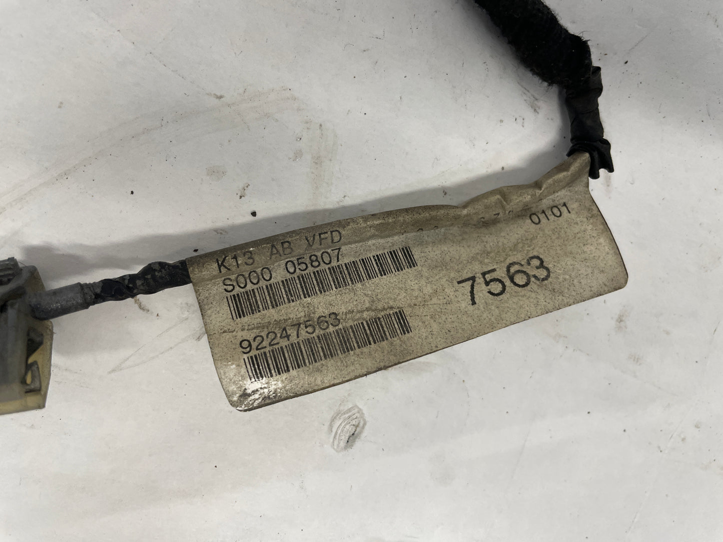 2013 Chevy Caprice Front Bumper Fog Light Lamp Wire Wiring Harness OEM - Day's Parts Yard