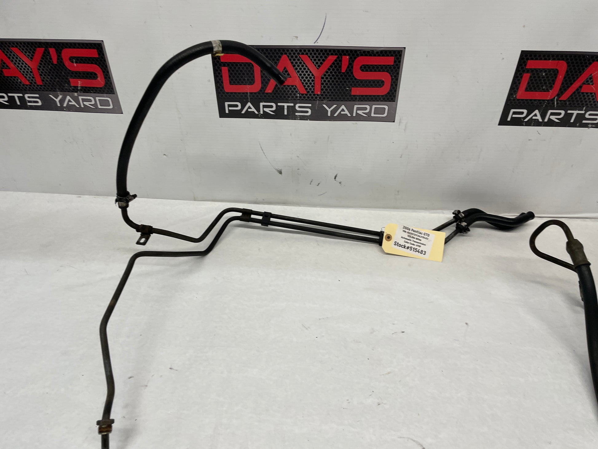 2006 Pontiac GTO Power Steering Lines Hoses Tubes OEM - Day's Parts Yard