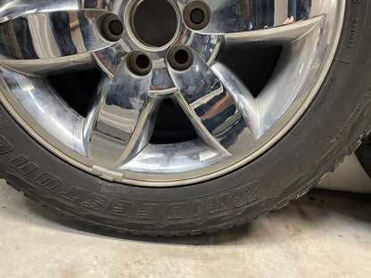 2013 GMC Sierra C1500 SLE Wheels & Tires Bridgestone Dueler Set 20X8.5 - Day's Parts Yard