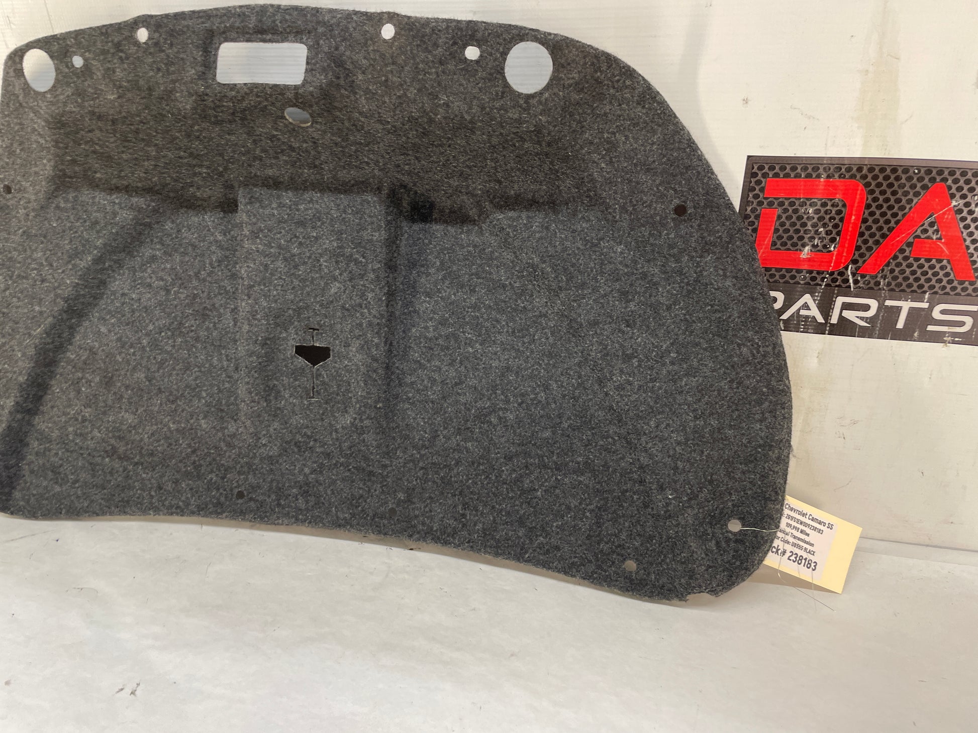 2013 Chevy Camaro SS Trunk Deck Lid Liner Carpet Felt OEM - Day's Parts Yard
