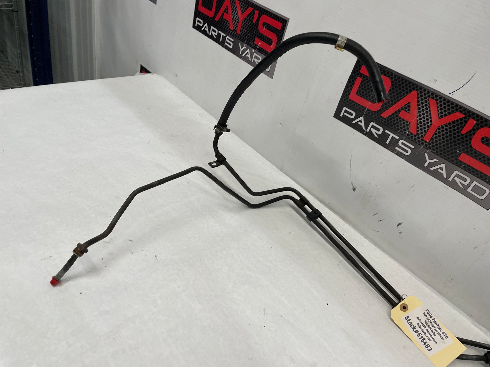 2006 Pontiac GTO Power Steering Lines Hoses Tubes OEM - Day's Parts Yard