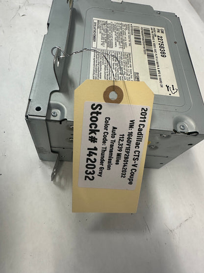 2011 Cadillac CTS-V Coupe Radio CD Player Navigation Receiver Box OEM - Day's Parts Yard