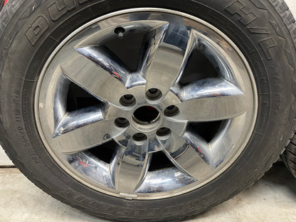 2013 GMC Sierra C1500 SLE Wheels & Tires Bridgestone Dueler Set 20X8.5 - Day's Parts Yard