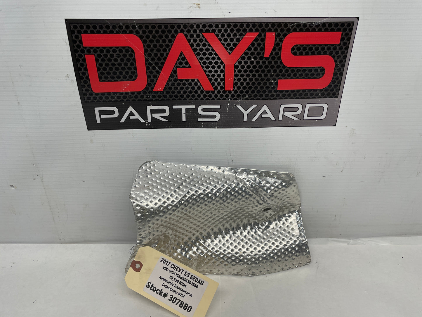 2017 Chevy SS Sedan Engine Bay Cabin Filter Box Heat Shield OEM - Day's Parts Yard